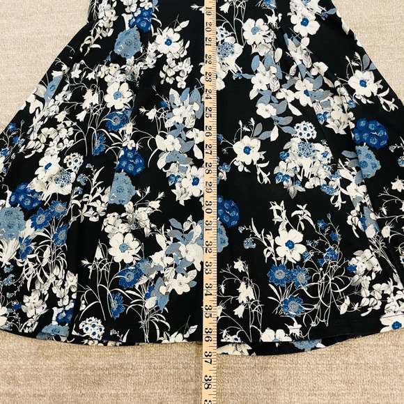 Erdem Floral 3/4 Sleeve Dress - Picture 8 of 11